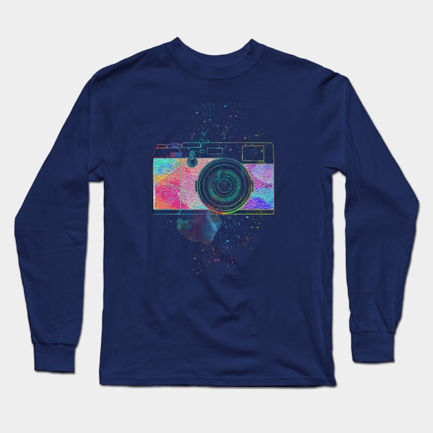 Fujifilm X100 Long Sleeve T-Shirt by DustedDesigns